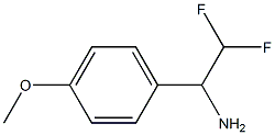 2,2-difluoro-1-(4-methoxyphenyl)ethan-1-amine