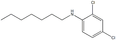 2,4-dichloro-N-heptylaniline Structure