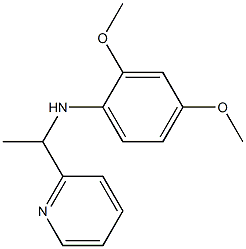 2,4-dimethoxy-N-[1-(pyridin-2-yl)ethyl]aniline|