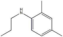 2,4-dimethyl-N-propylaniline Struktur