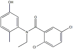 2,5-dichloro-N-ethyl-N-(5-hydroxy-2-methylphenyl)benzamide