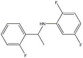 2,5-difluoro-N-[1-(2-fluorophenyl)ethyl]aniline