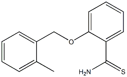  2-[(2-methylphenyl)methoxy]benzene-1-carbothioamide