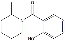 2-[(2-methylpiperidin-1-yl)carbonyl]phenol