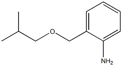 2-[(2-methylpropoxy)methyl]aniline Struktur