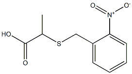 2-[(2-nitrobenzyl)thio]propanoic acid