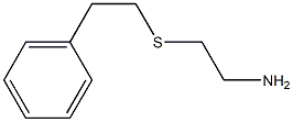 2-[(2-phenylethyl)thio]ethanamine Structure