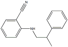 2-[(2-phenylpropyl)amino]benzonitrile