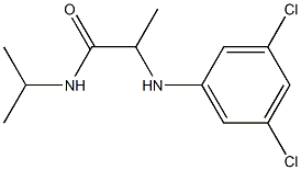 2-[(3,5-dichlorophenyl)amino]-N-(propan-2-yl)propanamide