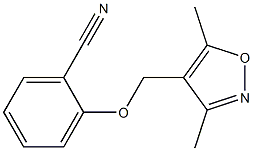 2-[(3,5-dimethyl-1,2-oxazol-4-yl)methoxy]benzonitrile