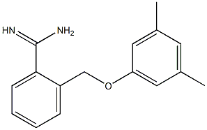 2-[(3,5-dimethylphenoxy)methyl]benzenecarboximidamide