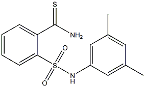  2-[(3,5-dimethylphenyl)sulfamoyl]benzene-1-carbothioamide