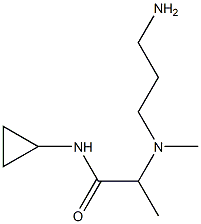 2-[(3-aminopropyl)(methyl)amino]-N-cyclopropylpropanamide