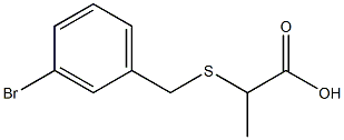 2-[(3-bromobenzyl)thio]propanoic acid