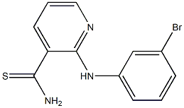 2-[(3-bromophenyl)amino]pyridine-3-carbothioamide