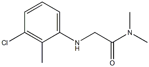  2-[(3-chloro-2-methylphenyl)amino]-N,N-dimethylacetamide