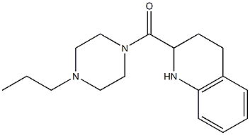 2-[(4-propylpiperazin-1-yl)carbonyl]-1,2,3,4-tetrahydroquinoline
