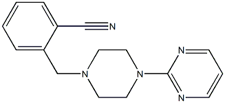 2-[(4-pyrimidin-2-ylpiperazin-1-yl)methyl]benzonitrile