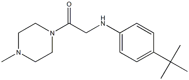 2-[(4-tert-butylphenyl)amino]-1-(4-methylpiperazin-1-yl)ethan-1-one