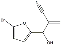 2-[(5-bromofuran-2-yl)(hydroxy)methyl]prop-2-enenitrile Structure