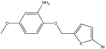 2-[(5-bromothien-2-yl)methoxy]-5-methoxyaniline|