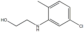 2-[(5-chloro-2-methylphenyl)amino]ethan-1-ol Struktur