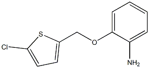 2-[(5-chlorothiophen-2-yl)methoxy]aniline,,结构式