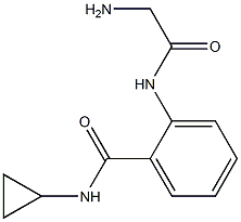 2-[(aminoacetyl)amino]-N-cyclopropylbenzamide