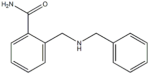 2-[(benzylamino)methyl]benzamide Struktur