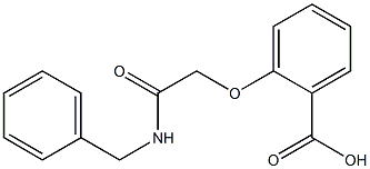 2-[(benzylcarbamoyl)methoxy]benzoic acid