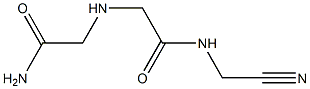  2-[(carbamoylmethyl)amino]-N-(cyanomethyl)acetamide