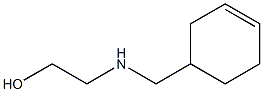 2-[(cyclohex-3-en-1-ylmethyl)amino]ethan-1-ol 结构式