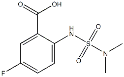  2-[(dimethylsulfamoyl)amino]-5-fluorobenzoic acid