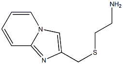 2-[(imidazo[1,2-a]pyridin-2-ylmethyl)thio]ethanamine Structure