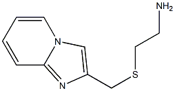 2-[(imidazo[1,2-a]pyridin-2-ylmethyl)thio]ethanamine|