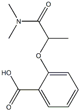 2-[1-(dimethylcarbamoyl)ethoxy]benzoic acid