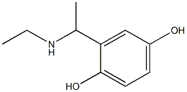 2-[1-(ethylamino)ethyl]benzene-1,4-diol