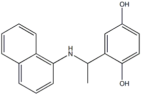 2-[1-(naphthalen-1-ylamino)ethyl]benzene-1,4-diol