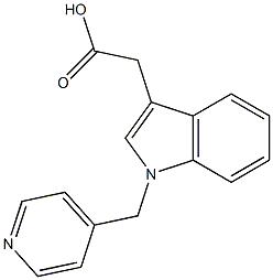 2-[1-(pyridin-4-ylmethyl)-1H-indol-3-yl]acetic acid