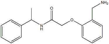 2-[2-(aminomethyl)phenoxy]-N-(1-phenylethyl)acetamide