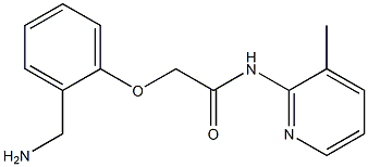 2-[2-(aminomethyl)phenoxy]-N-(3-methylpyridin-2-yl)acetamide