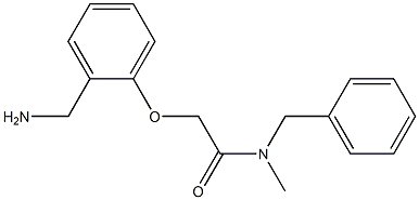 2-[2-(aminomethyl)phenoxy]-N-benzyl-N-methylacetamide