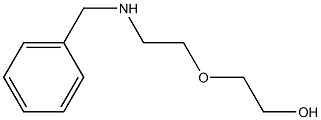 2-[2-(benzylamino)ethoxy]ethan-1-ol Struktur