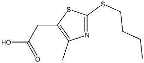 2-[2-(butylsulfanyl)-4-methyl-1,3-thiazol-5-yl]acetic acid