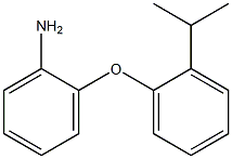 2-[2-(propan-2-yl)phenoxy]aniline Struktur