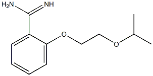 2-[2-(propan-2-yloxy)ethoxy]benzene-1-carboximidamide,,结构式