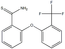 2-[2-(trifluoromethyl)phenoxy]benzene-1-carbothioamide