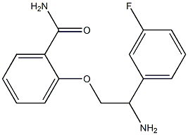 2-[2-amino-2-(3-fluorophenyl)ethoxy]benzamide