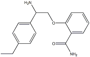 2-[2-amino-2-(4-ethylphenyl)ethoxy]benzamide