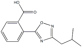 2-[3-(2-methylpropyl)-1,2,4-oxadiazol-5-yl]benzoic acid
